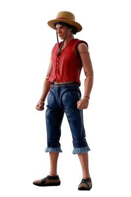 TAMASHII NATIONS Monkey Luffy Netflix ONE 145mm bemalte bewegliche Figur S.H.Figuarts D. (Ein Serienstück) Ca.. PVC&ABS