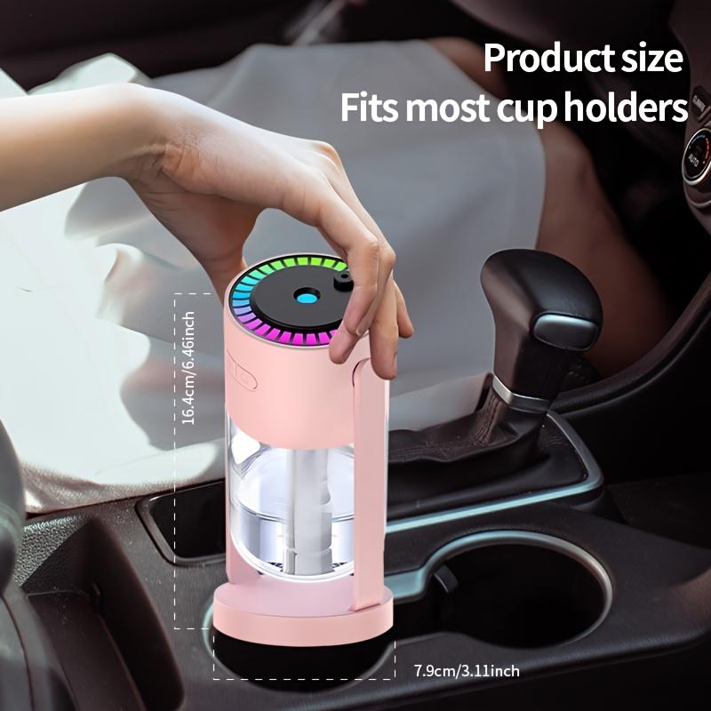 280ml USB Powered Humidifier with Color Changing Night Light,Star Projection,Adjustable Angle for Car,Home,Office,Bedroom,ABS Material,Quiet Operation