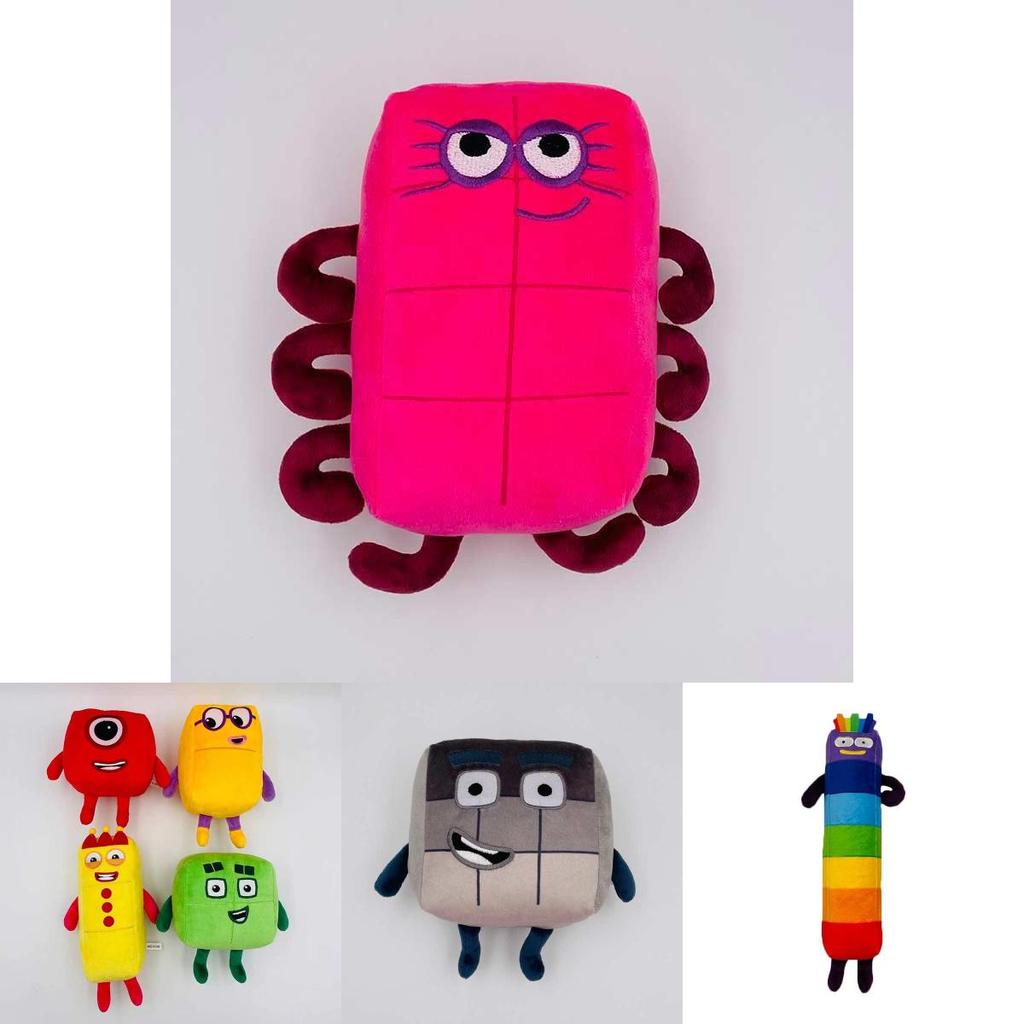Adorable Numberblocks Plush Toy Perfect Gift For Children Soft And Cuddly