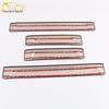 Ankai 2020 ICON Stainless Steel Threshold Strip & Rear Protector Pedal