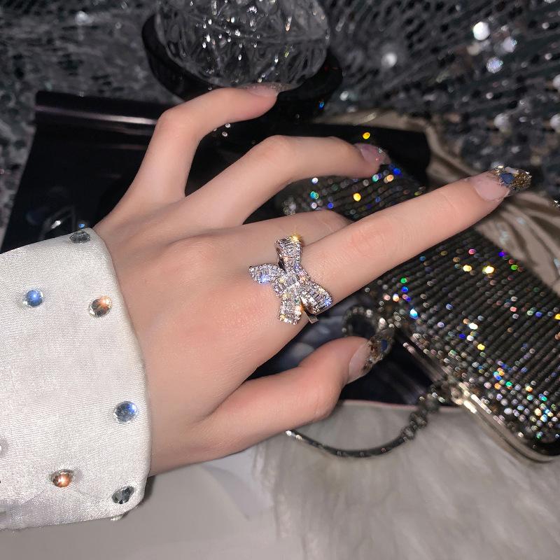 2025 Trendy Open Ring with Girly Bow Knot for Women’s Index Finger