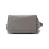Longchamp Le Pliage Cuir 17 Mini Dumpling Bag Women Shoulder Bag Dove-Gray 1500757P55