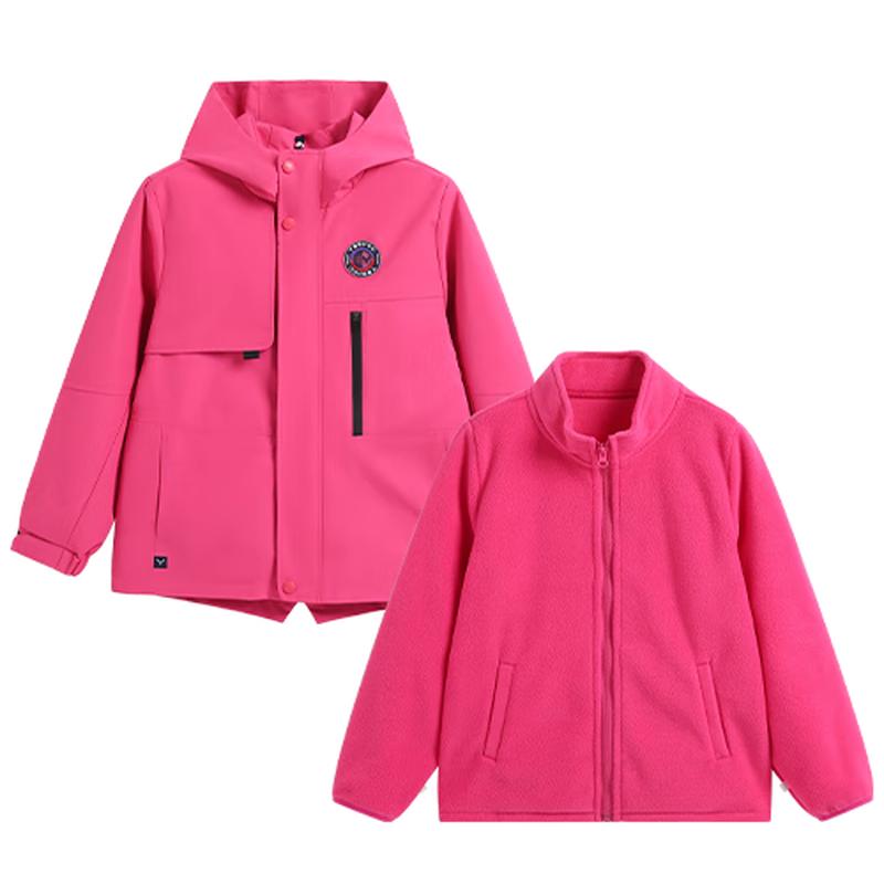 YEEHOO Girl s 3-in-1 Outdoor Winter Jacket 150