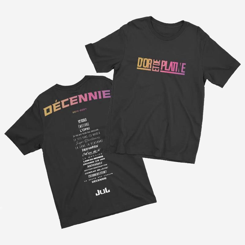 Summer  Hip Rapper Jul Print Tshirt Unisexs and Womens Clothing Decorative Hip Hop Tshirt Short Sleeve Tshirt 2XL
