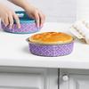 4 Pcs Cake Strips, Washable Reble Cake Pan Wraps for Even Baking Convenient Cakes Bakings Supplies for Kitchen Bakery Restaurant to Evenly Moist
