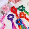 6Pcs Dancing Rhythm Wrist Streamers Gymnastics Dance Decorations Rainbow Dance Ribbons for Dance Shows, Music Classroom