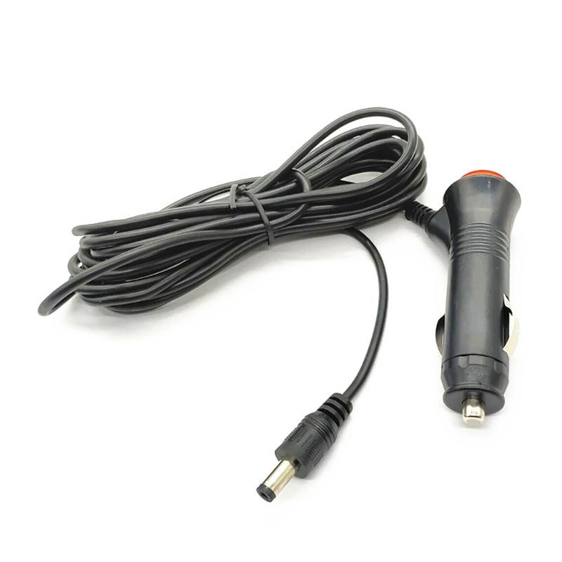 300cm/9.8ft DC5.5x2.1mm Car Charger Cable 12V-24V Cigarettes Lighter Power Cord Wire with Switching Button