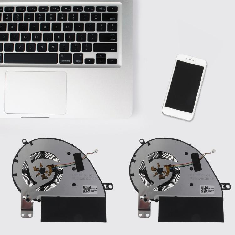 CPU Cooling Fan Cooler for Zenbook 13 UX333 UX333F UX333FN UX333FA DFS5K12115491