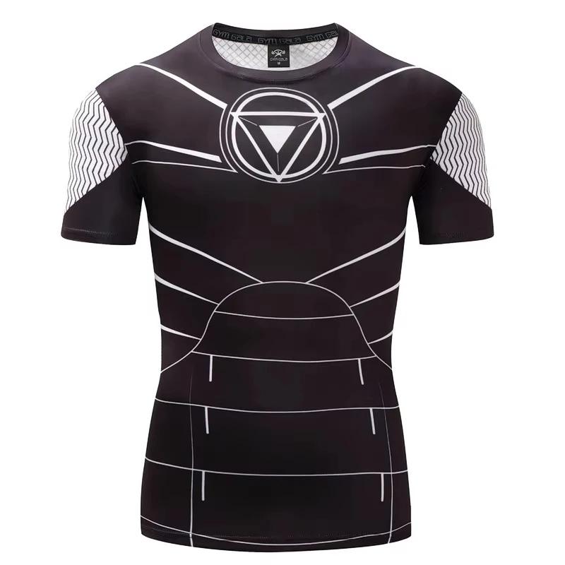 2026 New Marvel Print Captain America 3D Best-selling Men s Summer Short-Sleeved T-Shirt Fashion Men s Clothing S