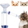Katzen-Aerosolkammer Haustier Hund Tragbarer Inhalator Handheld Aerosolkammer Inhalator Für Veterinärausrüstung Tierarztpraxis Haustierbedarf