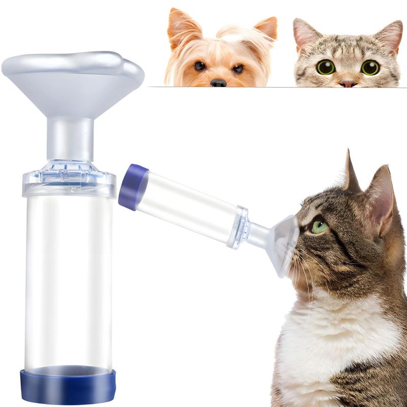 Cameră Aerosol Pisică Animal de Companie Câine Inhalator Portabil Cameră Aerosol Portabilă Inhalator Pentru Echipament Veterinar Clinică Veterinară Consumabile Animale de Companie