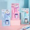 0.38mm Erasable Fountain Pen (1 Pen 4 Ink Sacs 1 Pen Cap) Ink Writing Pen Fountain Pen Set  Office