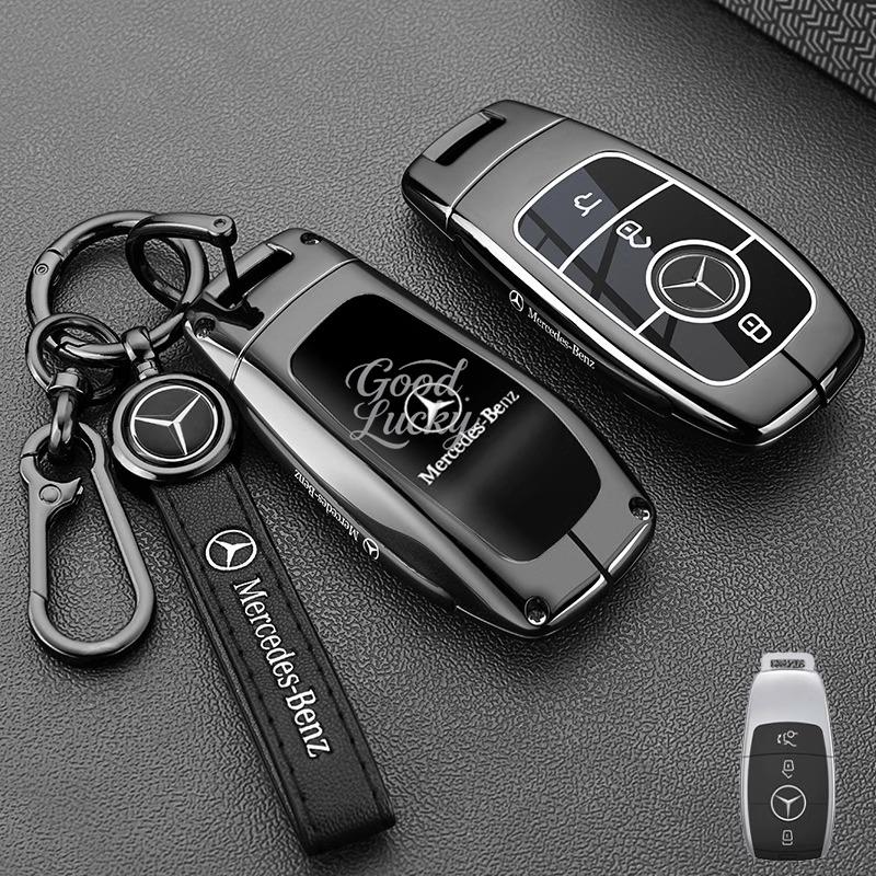 AABIB1 Zinc Alloy Key Remote Case Cover Shell For Mercedes Benz A B C E Class GLS GLA GLK GLC CLS CLA AMG W204 W205 W212 W463 W176