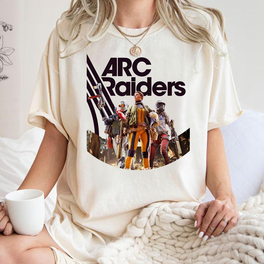 Arc Raiders Shirt Video Game Tee 55ds Graphic Clothing Graphic Short Sleeve Shirt Unisex Unisex Women AllSeason