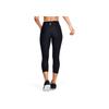 Under Armour HeatGear Solid Logo Print High Waist Compression Workout Leggings Women leggings Black 1365336-001