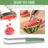Watermelon Fork Slicer Cutter Stainless Steel Watermelon Cutter Portable Watermelon Cutter Slicer Tool with Watermelon Scooper