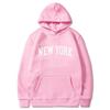 Men Women New York U.S.A City Hoodies Fashion Le