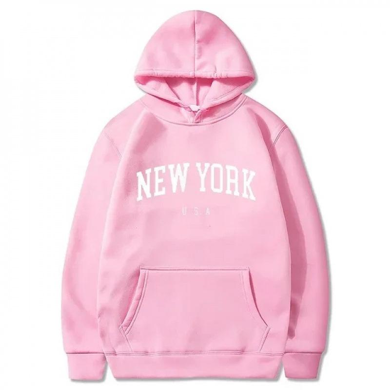 Men Women New York U.S.A City Hoodies Fashion Le