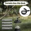 Lantern Hanger, Stainless Steel Camping Light Pole Hook, Tent Light