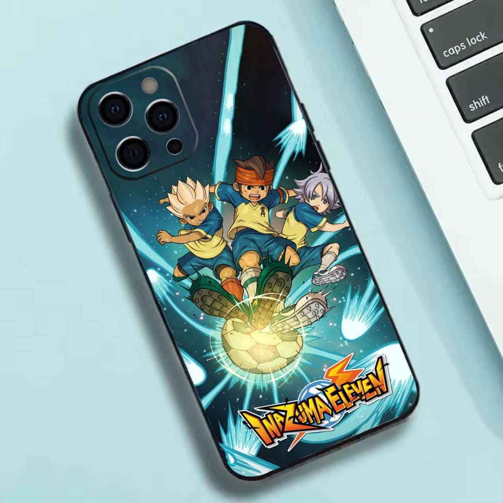 I-Inazuma Anime  Eleven Poster  Phone Case Silicone Soft For IPhone 17 16 15 14 13 12 11 X XR Plus Pro Max Plus