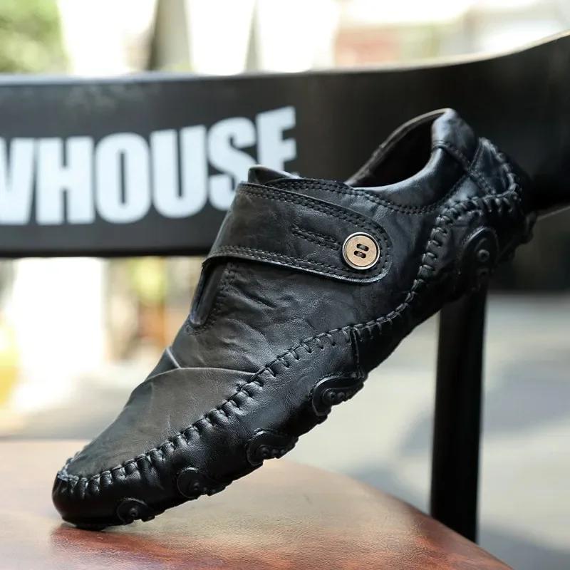 Mode Handgefertigtes Leder Lässige Herren Weiche Schuhe Design Sneaker Mann Bequeme Lederschuhe Slipper Oktopus Nashorn Für Herren Schuhe Zapatos