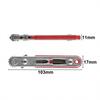 Compact Two Way Ratchet Screwdriver Set Corner Bend Multifunctional