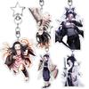 Anime Kamado Nezuko Tsuyuri Kanawo Kochou Shinobu Acryl Schlüsselanhänger Zubehör Kawaii Cartoon Fans Tasche Anhänger Charme Geschenke Spielzeug