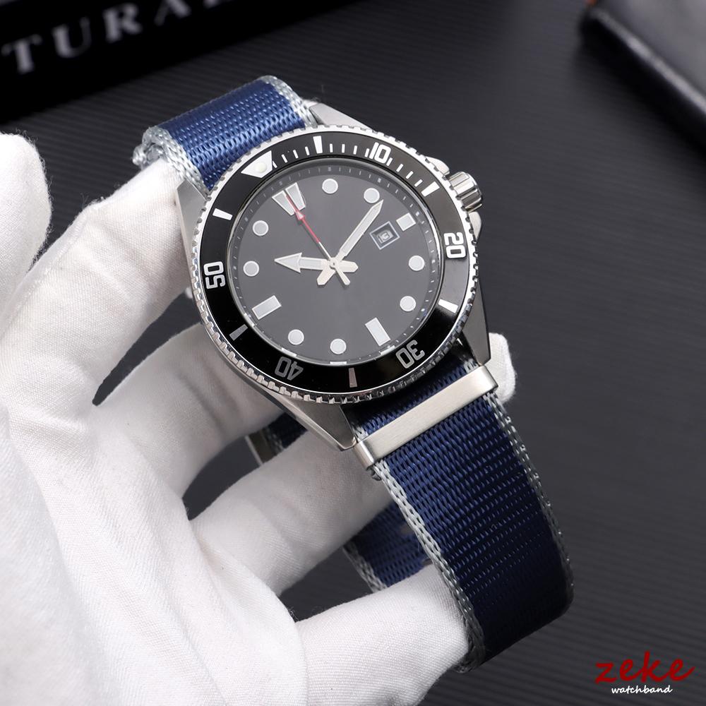20mm 22mm Nylonowy Pasek do Zegarka Premium Wygodny Miękki Pasek do Zegarka dla Mężczyzn Kobiet Omega Paski do Zegarków Akcesoria Zamienne do Zegarków