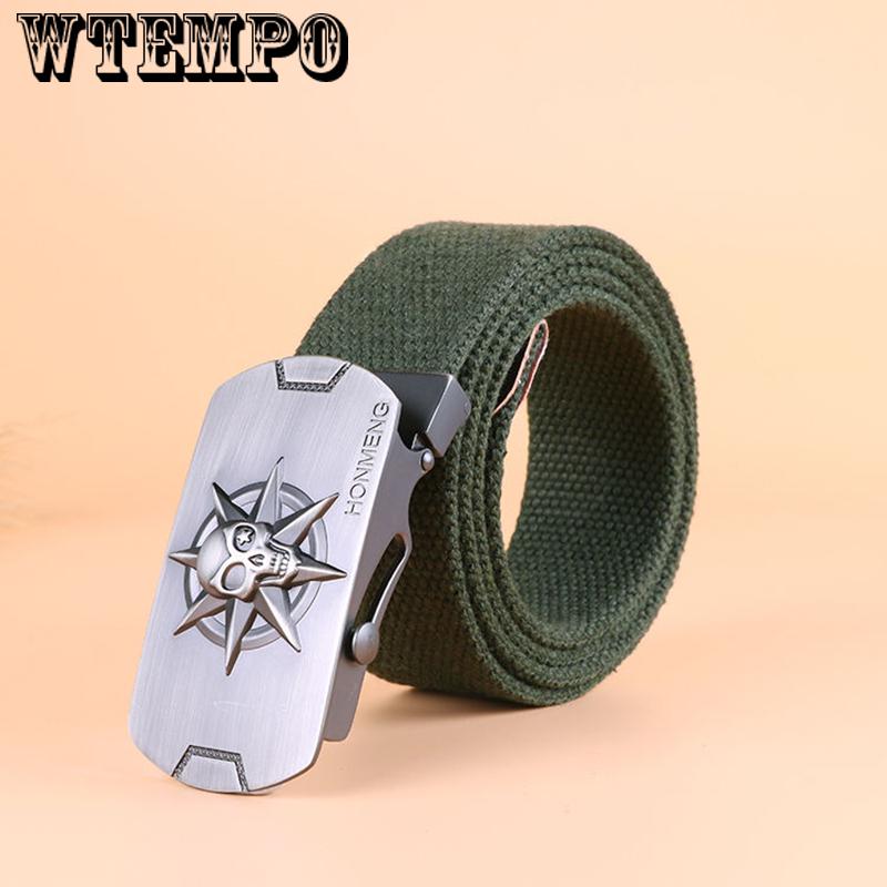 long canvas belt