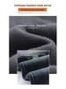 2025 Autumn Retro High-Waisted Wide-Leg Jeans, Petite Loose Fit, Plus Velvet, Slimming, Floor-Length, Versatile New Style