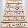 Plant Flower Wallpaper Self-Adhesive Bedroom Wall Sticker Home Decoration