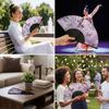 Chinese Style Retro Bamboo Fan Butterfly Pattern Dance Fan Portable Handheld Fan  Home Decoration