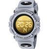 Kids Digital Sports Watch Waterproof Multi-Function Alert Date Day Display Dual Time LED Analog for Boys and Girls