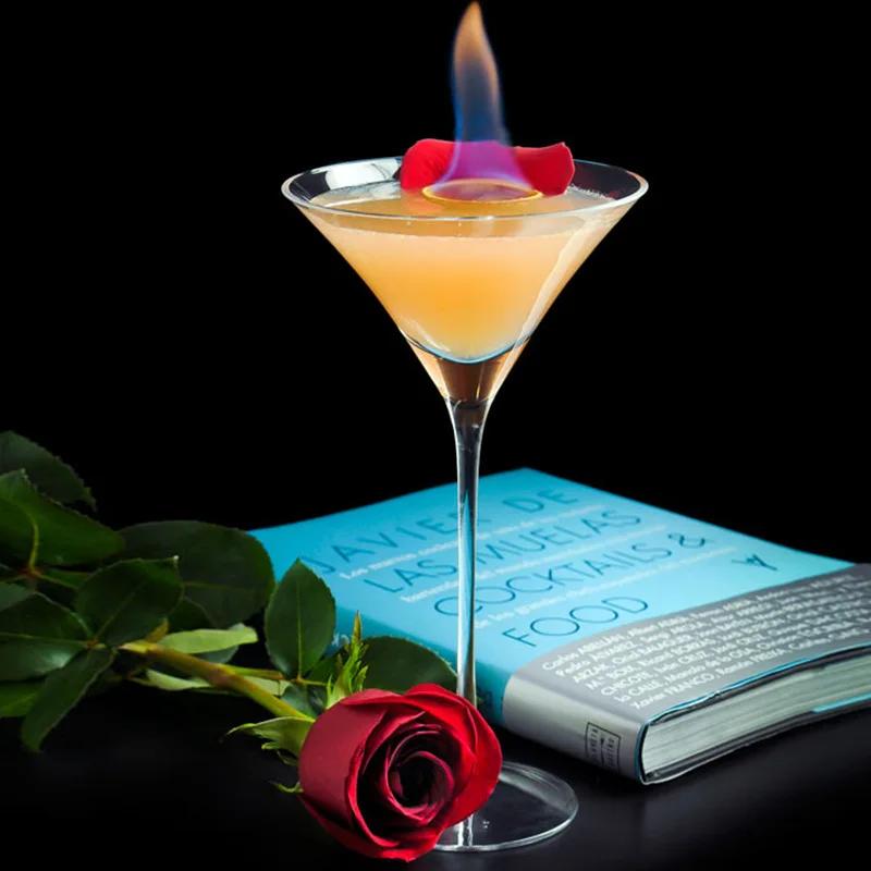 145ML Personality Transparent Cocktail Glass Lead-Free Goblet Bar Martini Glass Cup Goblet Champagne Glass