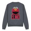 Sesame Street Unisex Adult Elmo Smile Sweatshirt