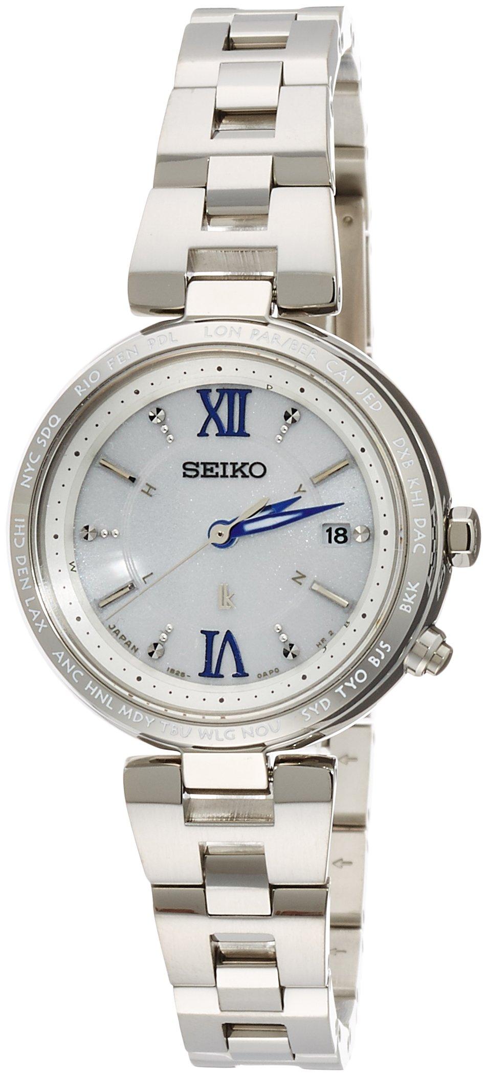 

Годинник Lucia, металевий, стійкий до алергії, модифікований на сонячних батареях, сапфірове скло SSQV013 [Seiko Watch]