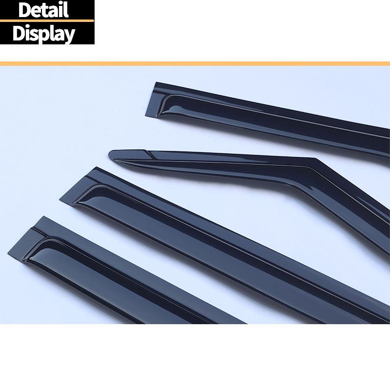 Suitable for 20-23 Land Rover Defender Rain and Shine Door Rain Brow Side Window Deflector Exterior Modification