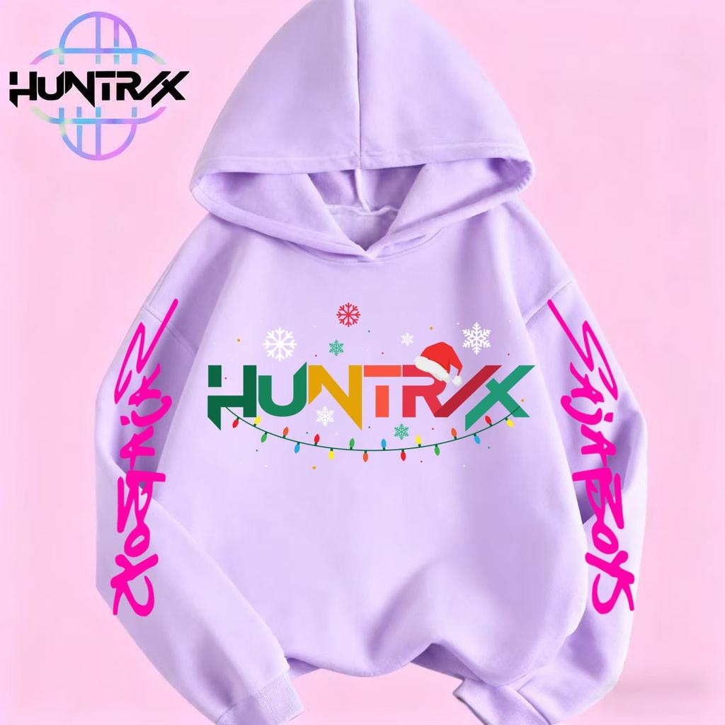 Weihnachts-Mädchen Kapuzenpullover Baby Pullover Kapuzenpullover KPop Dämonenjägerin Huntrix Kapuzenpullover Kinder Jungen Fas