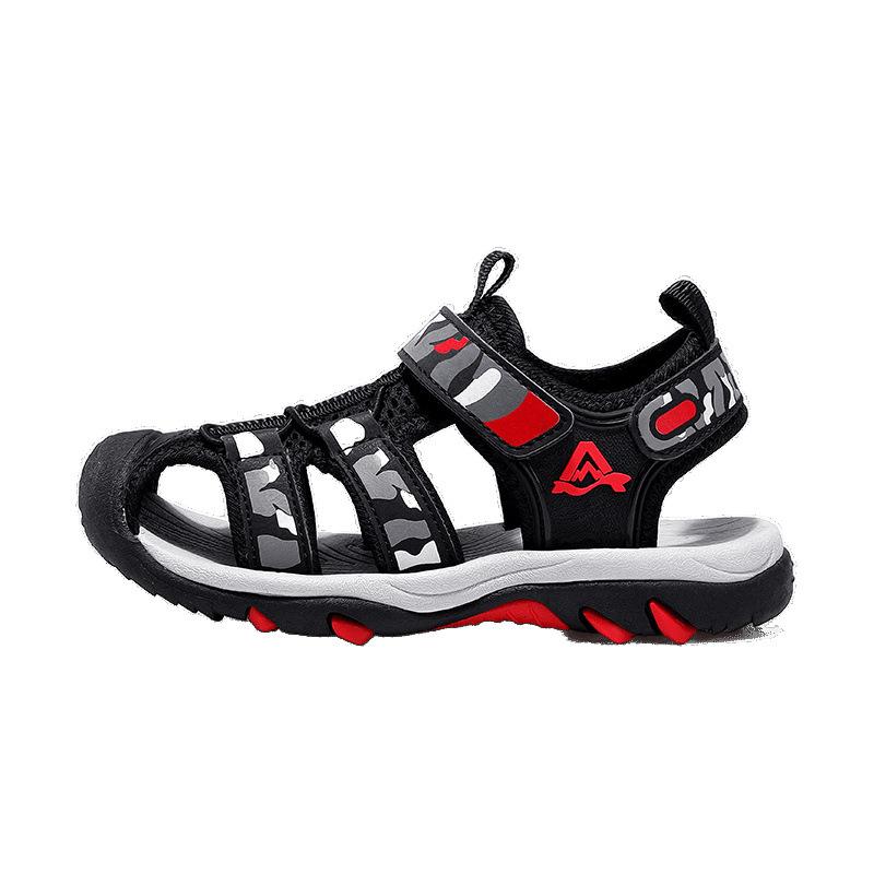 Baotou Soft Sole Classmate Boys Sandals Middle and Older Children Students Children Beach Shoes Boys Outdoor Sandals