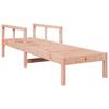 VidaXL Chaise Longue, Transat avec Dossiers Réglables et Accourdoirs, Bain de Soleil Jardin Piscine Terrasse Extérieur, Bois 832541