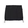 Riley Nylon Mini Skirt Solid Color Zipper Casual Skirt Women Skirts Black VN000KG6BLK