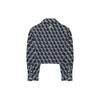 MLB Pattern Printed Short Denim Jacket Women jackets Navy-Blue 3FDKM0224-50NYD
