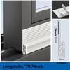 1PC 2m/78.74inch Anti-Cold Sliding Window Seal Strip Sound Insulation Self Adhesive Triple Windproof Door Under Adjustable Weath