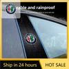 For 108 Car Sticker For Alfa Romeo 159 147 2Pcs Car Center Pillar Stickers BC Column Protective Decals For Alfa Romeo Giulia Stelvio Giu