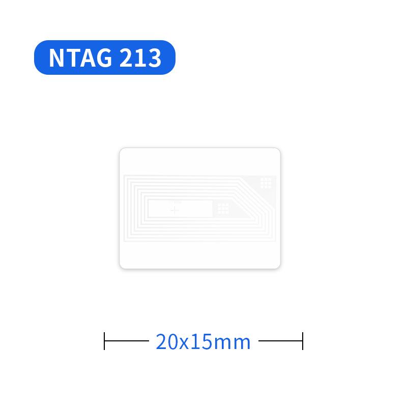 NFC 80x50 RFID High-Frequency 215 Passive Anti-Counterfeit Card
