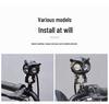 Owl Dual-Color LED Motorcycle Laser Spotlight Bulb