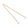 2PCS     Maple Handle Rubber Head Wonderful Sound Quality     for Marimba