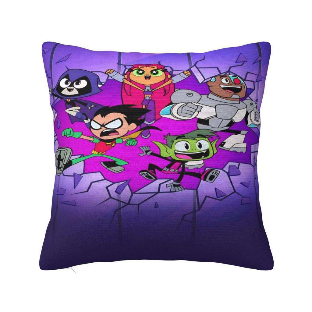 Pillow Cover Cartoon Go Custom DIY Cushion Cover T-Teen Fashion Pillow Case For Office Car Home Decorative Pillowcases