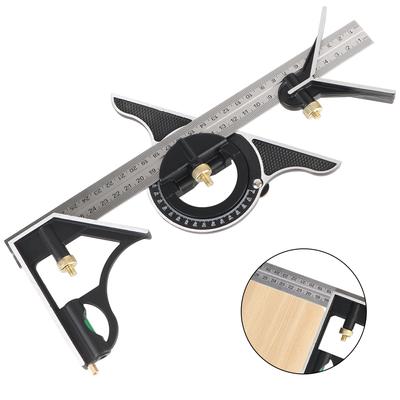 Professional Engraved Scales Woodworking Miter Saw Saw Protractor Measuring Tool Angle Ruler Angle Finder Precision Gauge Corner