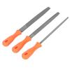 3 Stück Metallfeile Flachfeile Halbrundfeile Nadelfeile Legierter Stahl Werkzeug für Holzbearbeitung